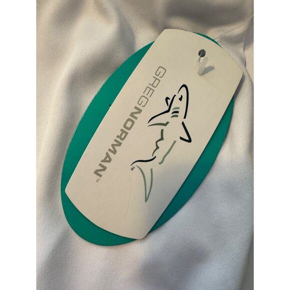 Greg Norman Golf Play Dry Skort Size Large White NWT $69 Pockets Stretchy - Picture 4 of 9